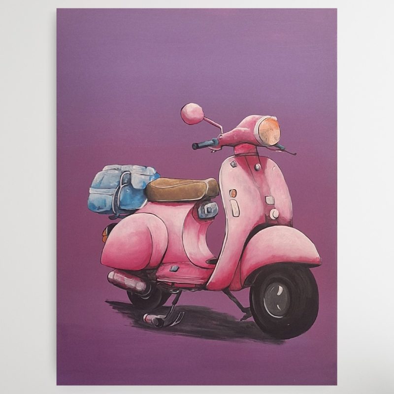 Pink Vespa