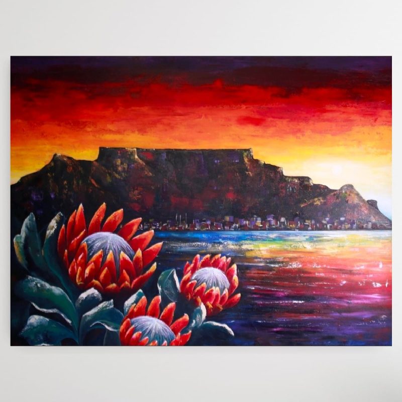 Table Mountain at Dusk