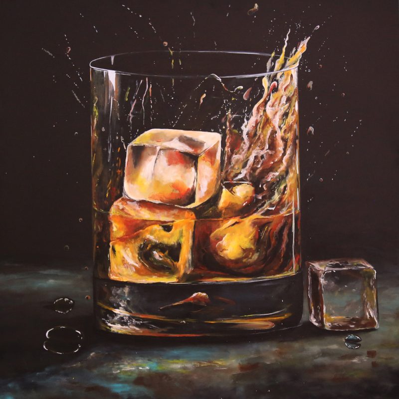 Whiskey splash
